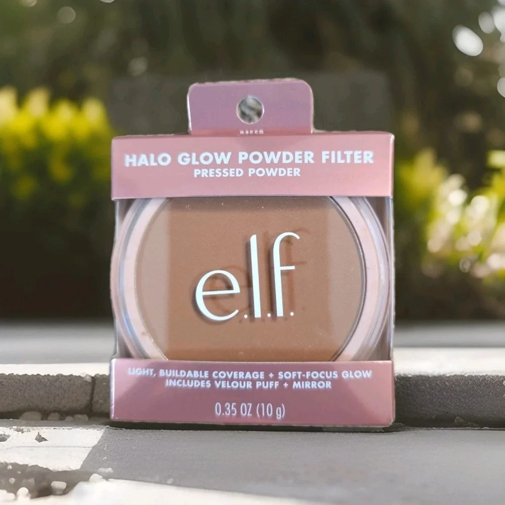 Elf Halo Flow Powder Filter Pressed Powder Tan Neutral Warm 0.35 Oz